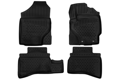 Коврики в салон для TOYOTA Aqua (P10), 2011-2014, х ELEMENT3D48151210K