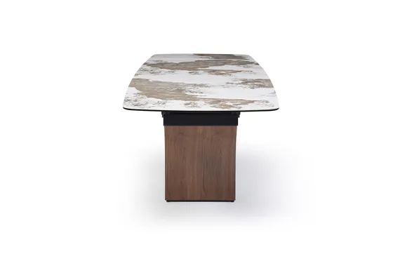 Раздвижной стол Torsion, 180-260х90 см, керамика