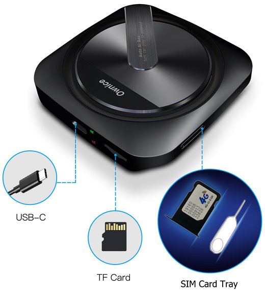 Мультимедиа блок с навигацией для Volkswagen 2017+ со штатным USB CarPlay - Carmedia OL-AI-A5 Android 11, ТОП Процессор, 4Гб-64Гб, 4G-SIM слот