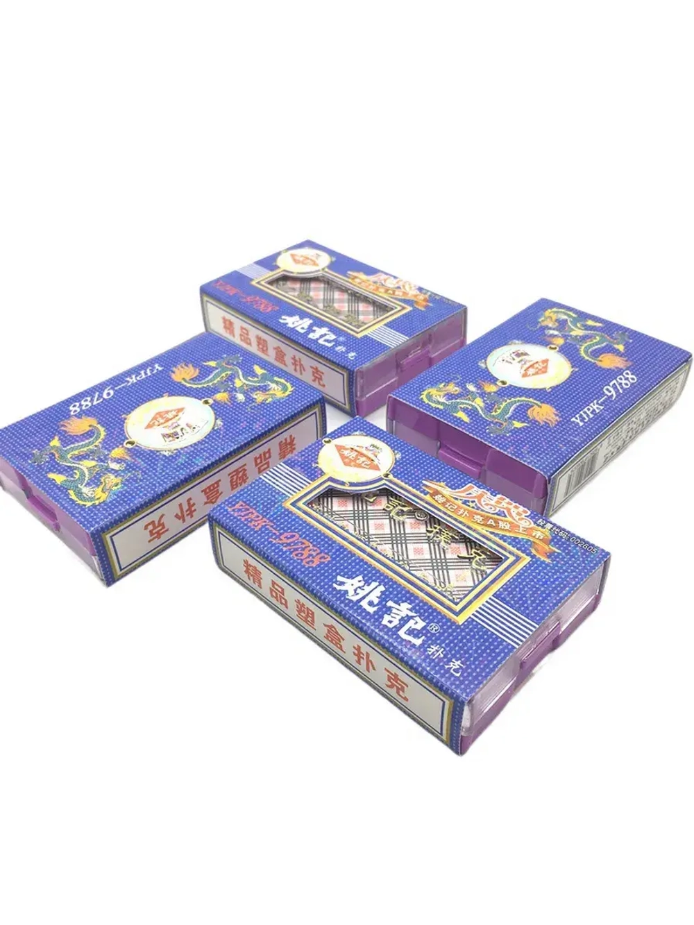 Игральные карты 8 колод "YJPK-9788"