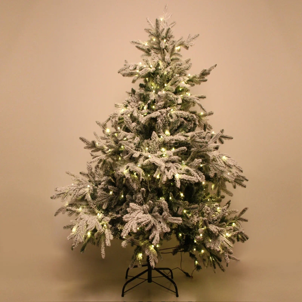 Ёлка светодиодная «Лесное сияние» 150 см (656 веток) 300 ламп LED, резина