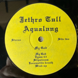 Винтажная виниловая пластинка LP Jethro Tull Aqualung (Россия 1993)