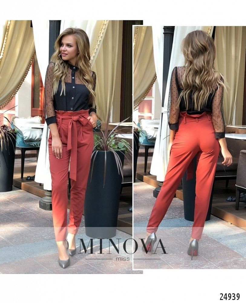 Брюки 2107-терракотовый Minova