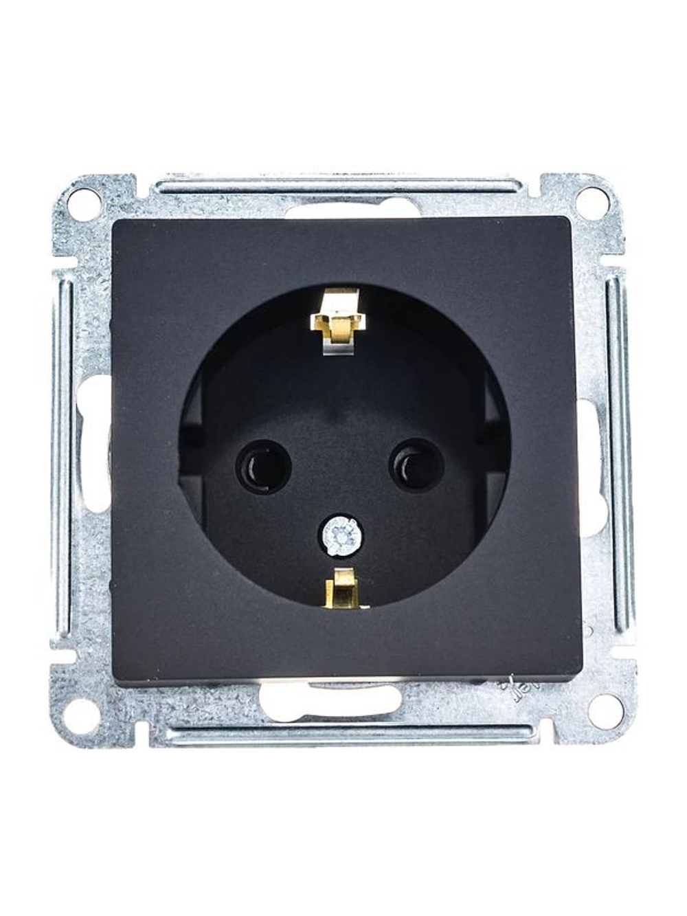 Розетка 1-м СП AtlasDesign 16А IP20 с заземл. механизм карбон SE ATN001043 5шт