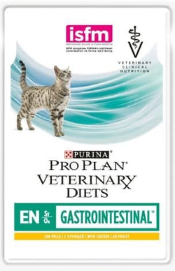 Влажный корм Pro Plan Veterinary Diets EN St/Ox для кошек с курицей, Пауч 85г