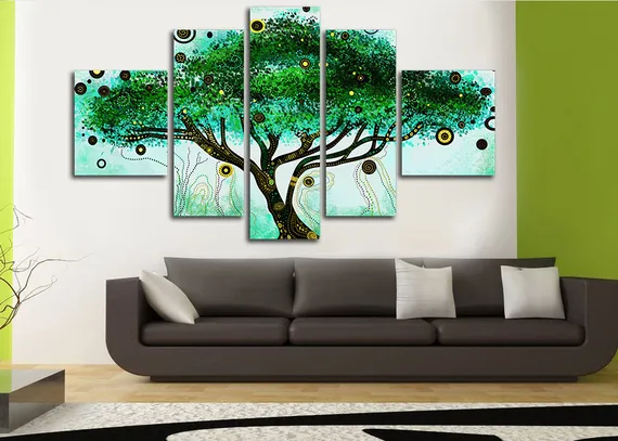 Модульная картина "Волшебное дерево"