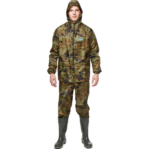 Костюм непромокаемый Hunter-КБР полиэфир с ПВХ покрытием хаки