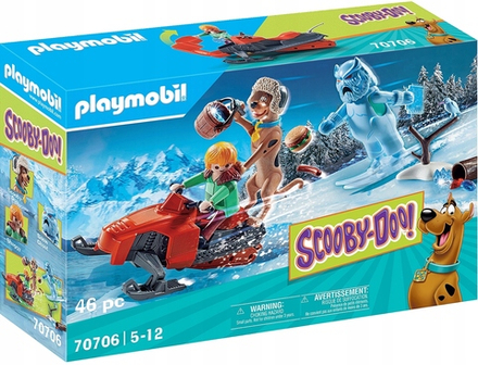 Конструктор Playmobil Scobby-Doo Приключение со снежным призраком СКУБИ ДУ 70706