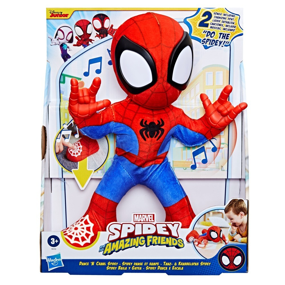 Hasbro Spidey and the Super Buddies - Интерактивный талисман Spidey Dance and Crawl F6722