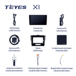 Teyes X1 9"для Mercedes-Benz ML-Class 2012-2015