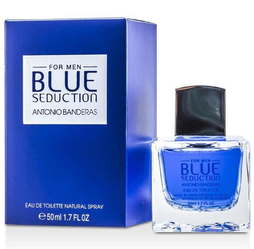 Antonio Banderas Blue Seduction Man Туалетная вода муж, 50 мл