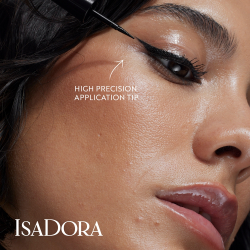 IsaDora Glossy Eyeliner - водостойкая подводка для глаз, 2,5 ml