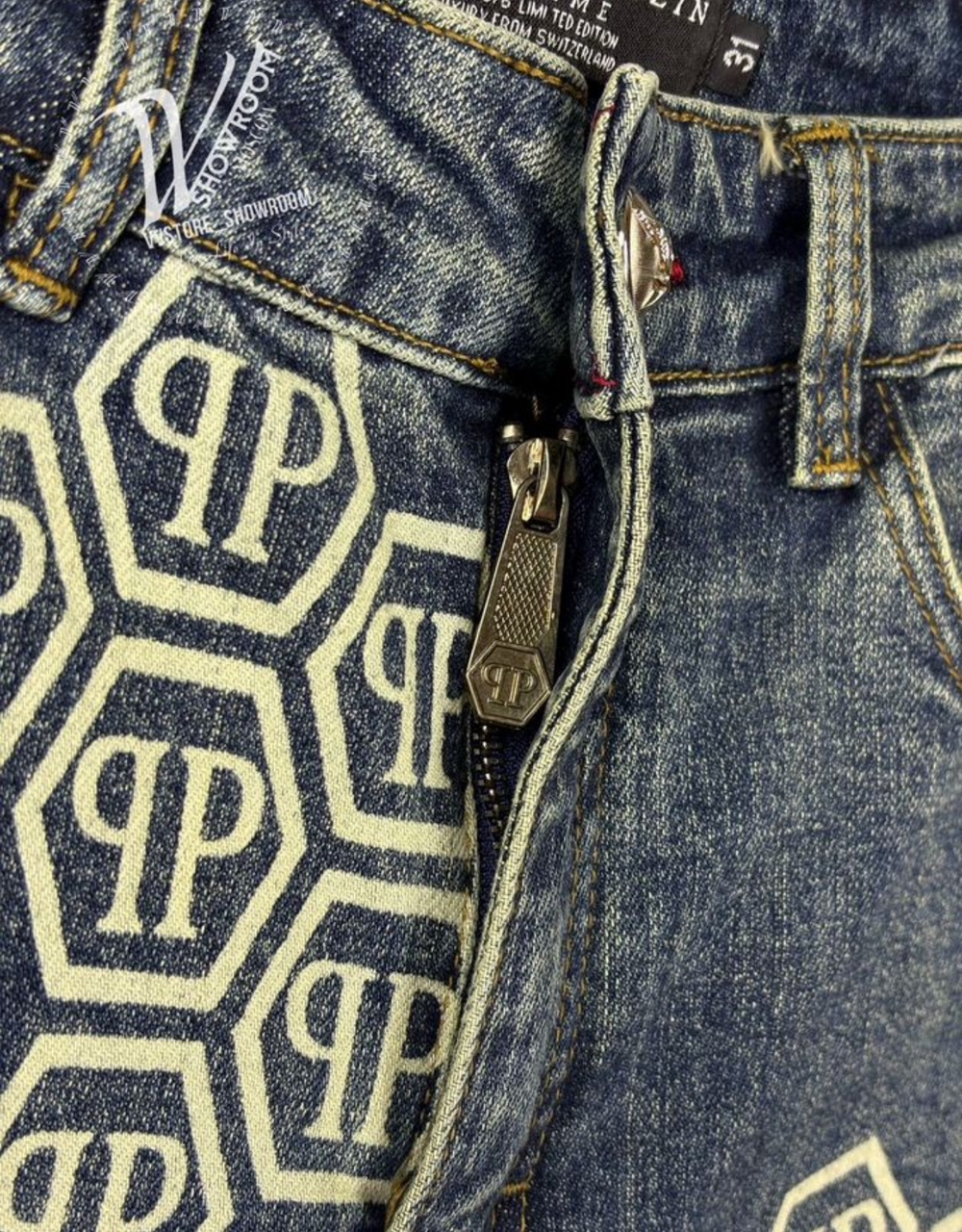 Джинсы Philipp Plein Honeycomb