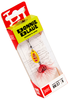 Блесна вращающаяся Lucky John BONNIE BLADE 0 02.7г 010 в блистере
