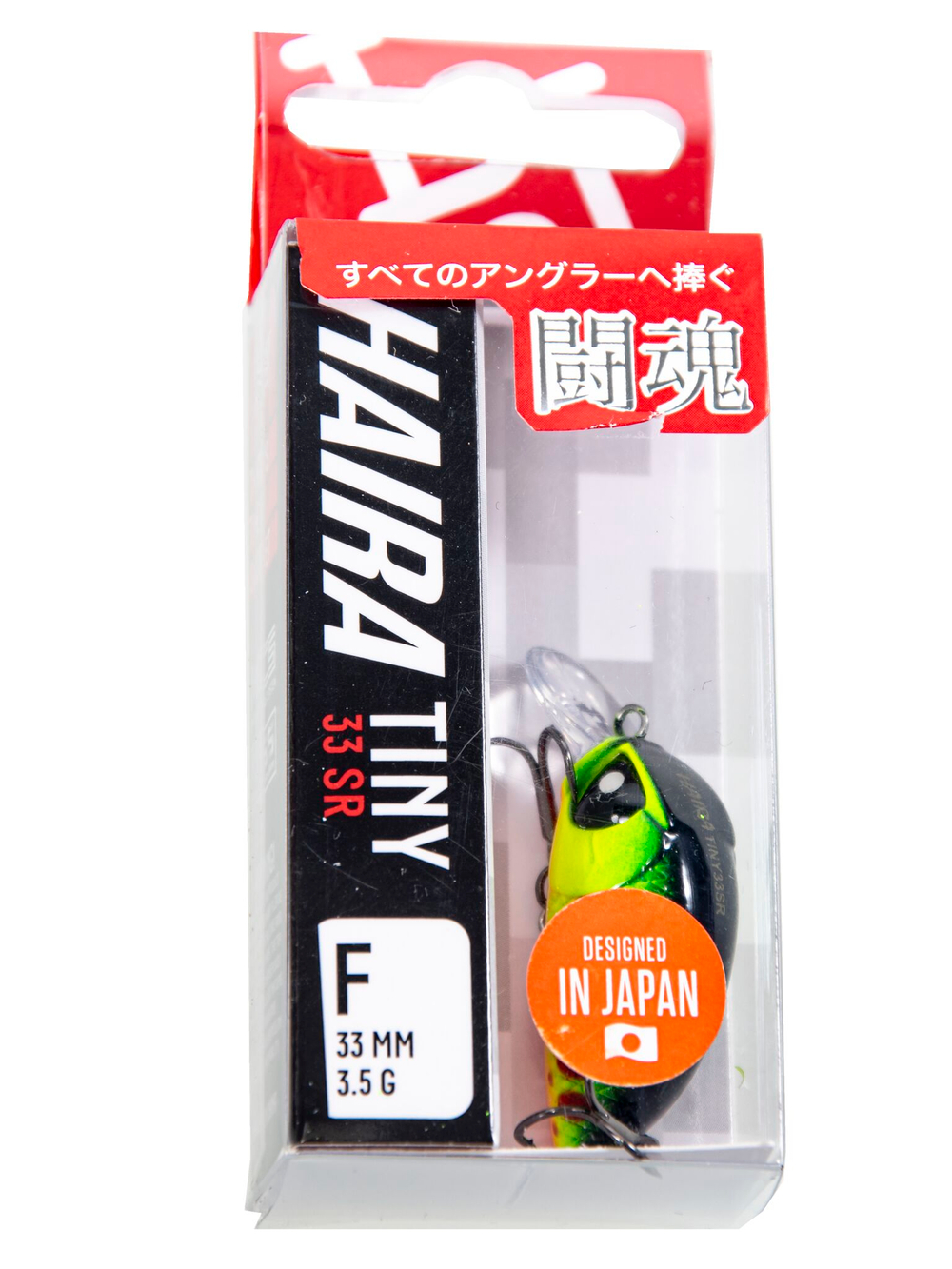 Воблер LUCKY JOHN Haira Tiny F 33SR, цвет 201