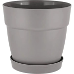 Горшок для цветов InGreen Villa de Fiori с фиксируемым поддоном 2л, D170мм, французский пл