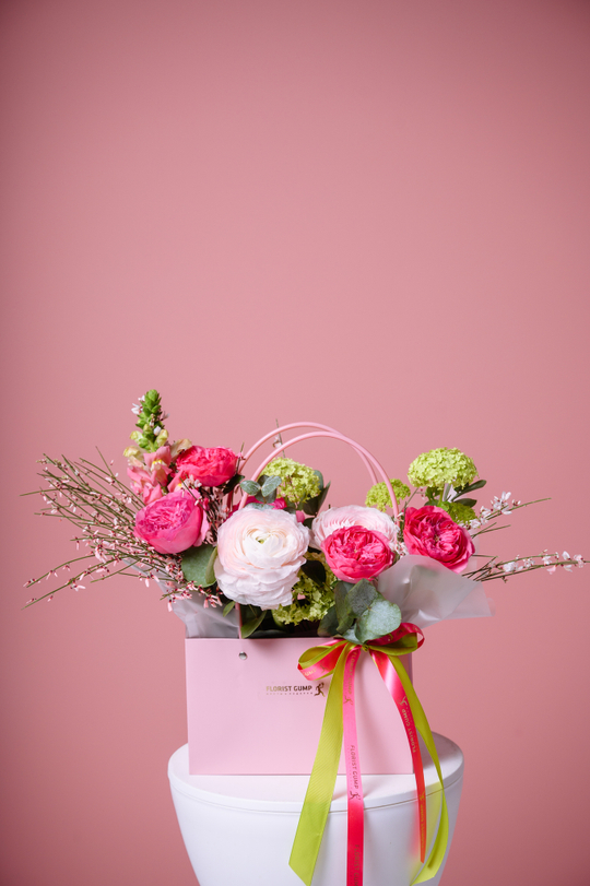 Сумочка малиновый смузи