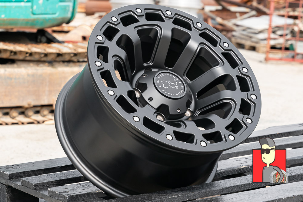 Комплект дисков Black Rhino Razorback 17x9 et12 5x150