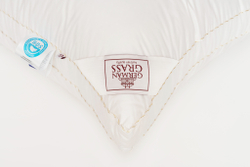 Подушкаs трехкамерная 3D упругая с бортиком 50х90 German Grass King Down