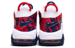 Кроссовки Nike Air More Uptempo Red Navy Camo Air
