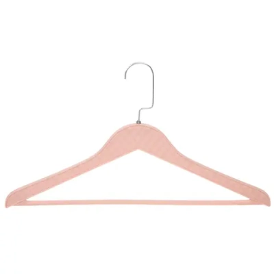 Плечики для одежды 2шт «ФРАТТО», цвет пудровый, 44*24см (Лейбл Селфи)