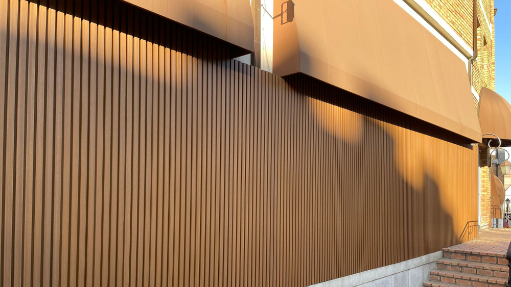 Фасадная панель  TimberTex, форма рейки Co-Extrusion