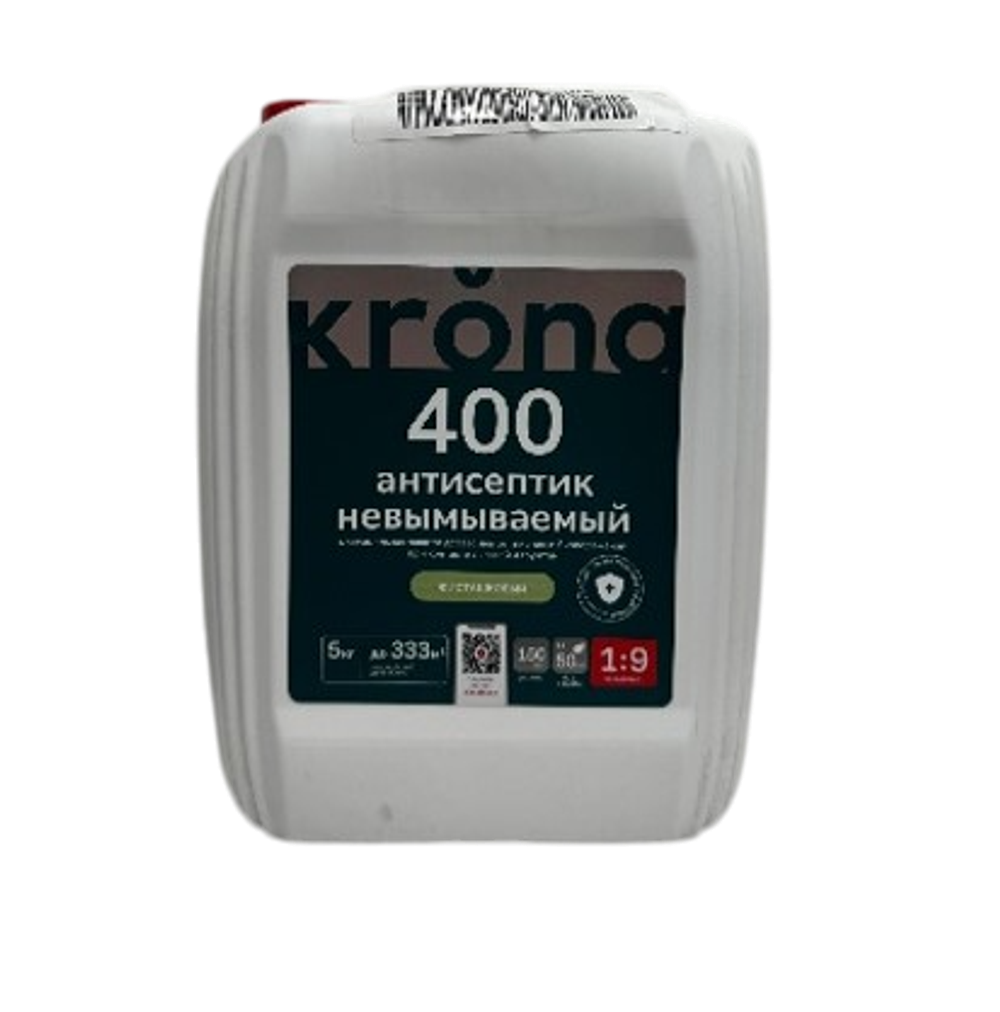 KRONA Антисептик невымываемый 400, 5 кг. Концентрат 1:9