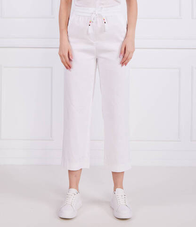 Льняное штаны Marc Cain - белый(US 81.40 W03)