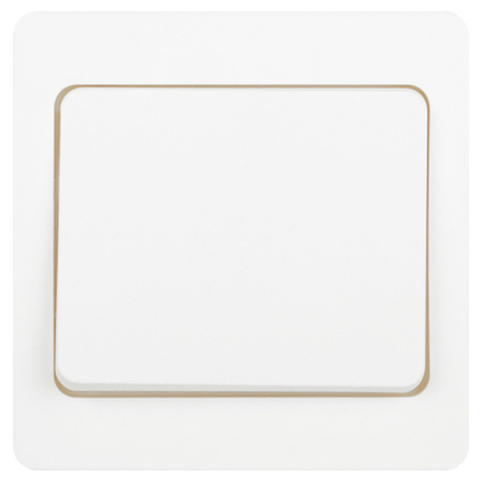 Переключатель Intro Style 7-103-01 10А-250В, IP20, СУ, белый