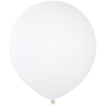 Шар латексный Пастель 46 см (Белый)