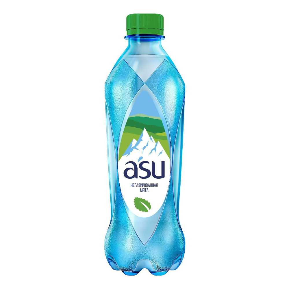 Вода ASU негаз. мята 0,5 л.