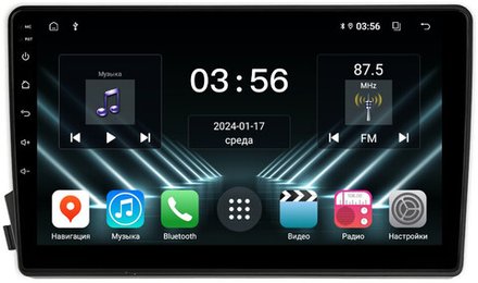 Магнитола для SsangYong Actyon 2005-2010, Kyron, Actyon Sports 2006-2016 - FarCar 158M на Android 13