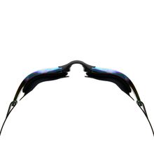 Очки для плав.TORRES Pro, SW-32521MR, зерк.линзы.,чёрная оправа, дв.рег.ремешок