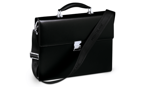 Портфель Montblanc 1 отделение, черный MST