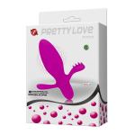 Анальный стимулятор 11,4см с вибрацией Pretty Love Fitch BI-014288