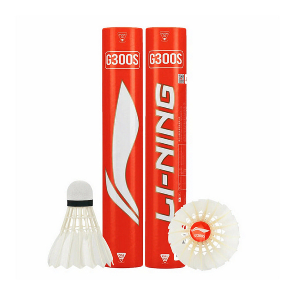 перьевые воланы LI-NING G300S для бадминтона в наличии в Москве