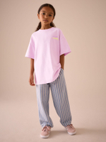 Футболка для девочки Next E44-344, 3 шт., Салатовый, Розовый, Голубой