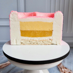 Муссовый торт Манго-маракуйя (Сердце)