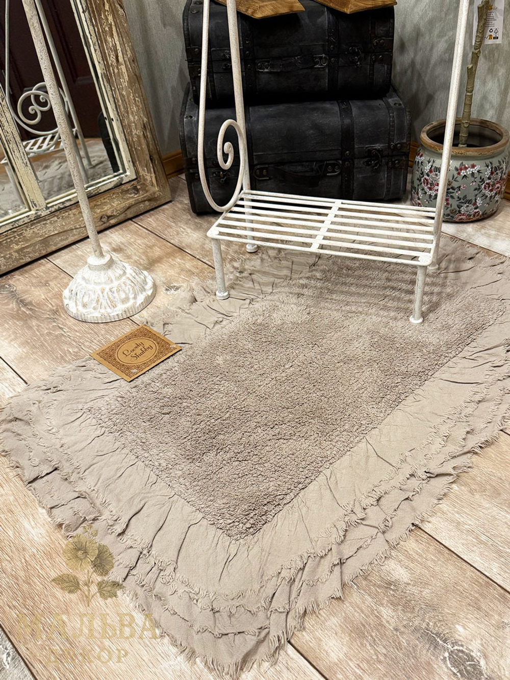 Коврик для ванной Прямоугольный "Лиз" 50х80 см