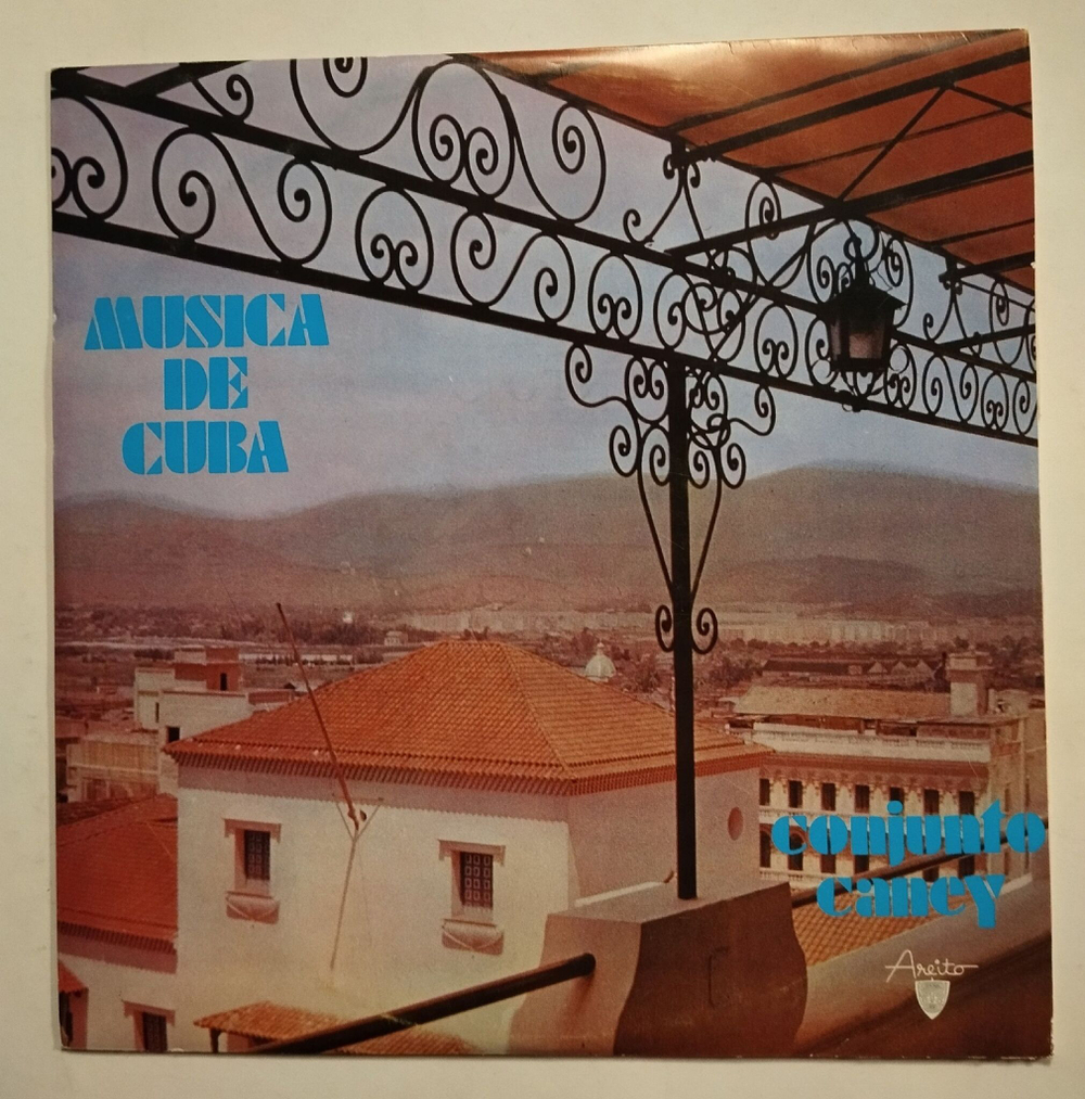 Винтажная виниловая пластинка LP Conjunto Caney Musica De Cuba (Cuba 1974)