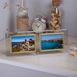 GT 234/-G горизонтальная прямая двойная , золото 10х15 | GT