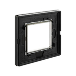 Рамка из алюминия, "Avanti", черная, 1 пост (2 мод.)