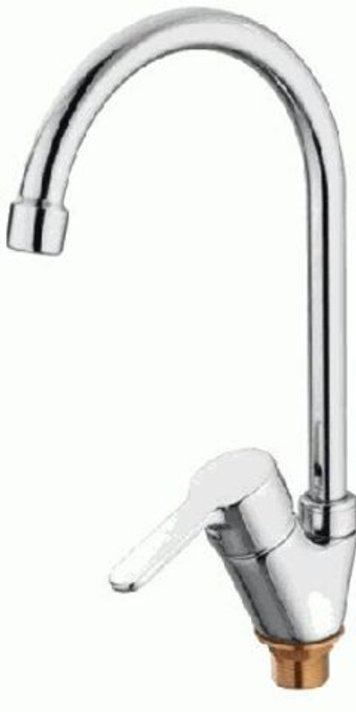 смеситель кухня LEDEME картридж д.35мм, высокий, с гайкой,  L5803