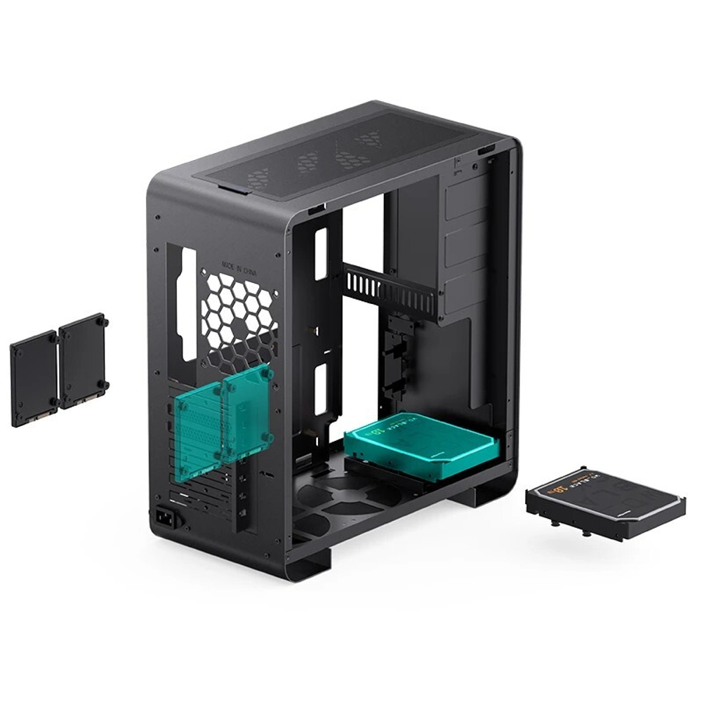 Корпус JONSBO U4 Pro MESH black, без БП