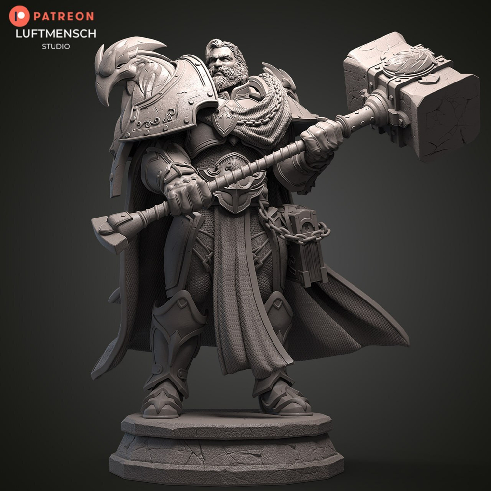 Фигурка Утер Светоносный Варкрафт Uther the Lightbringer Warcraft