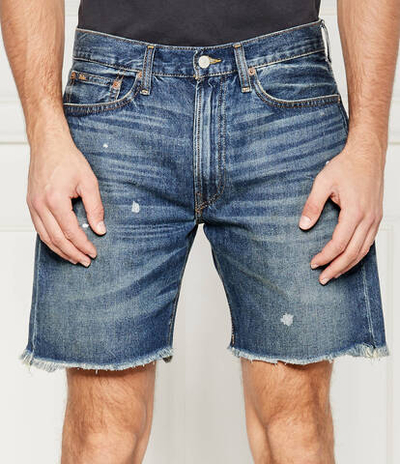 Джинсовые шорты POLO RALPH LAUREN - голубой(710931912)