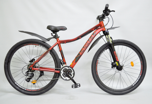 Велосипед 29" VARMA CONRAD H93DA Hydro чёрно-серый, рама 20, 21ск.