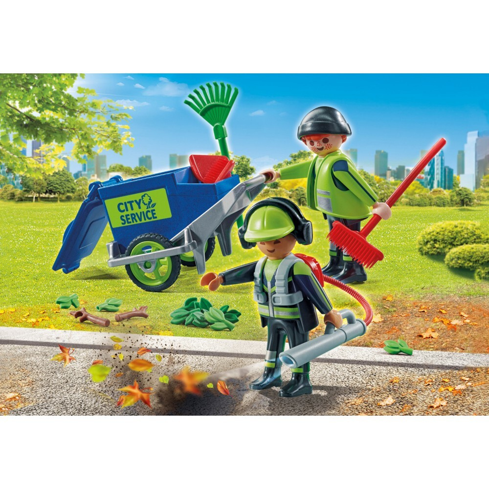 Playmobil - Команда уборщиков города City Action 71434 / артикул   71434  / GTIN 4008789714343
