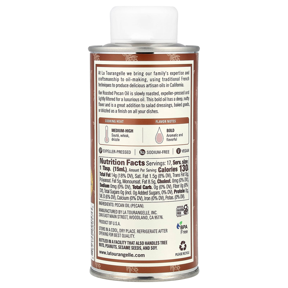 La Tourangelle, Масло из обжаренного пекана, 250 мл
