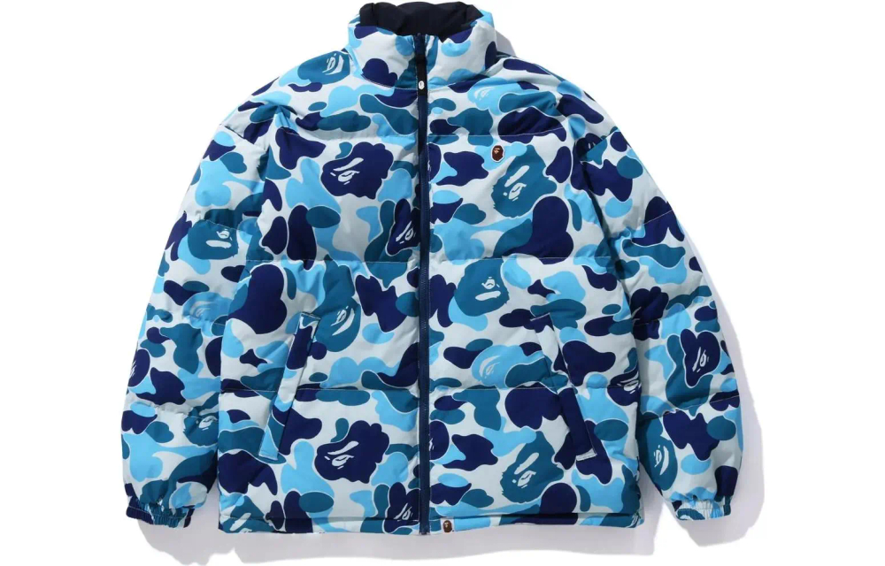 A Bathing Ape Abc Camo Reversible Down Куртка